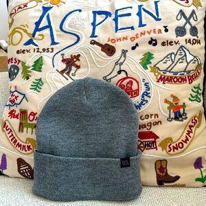 HAT NWT Gray Knit Beanie unisex